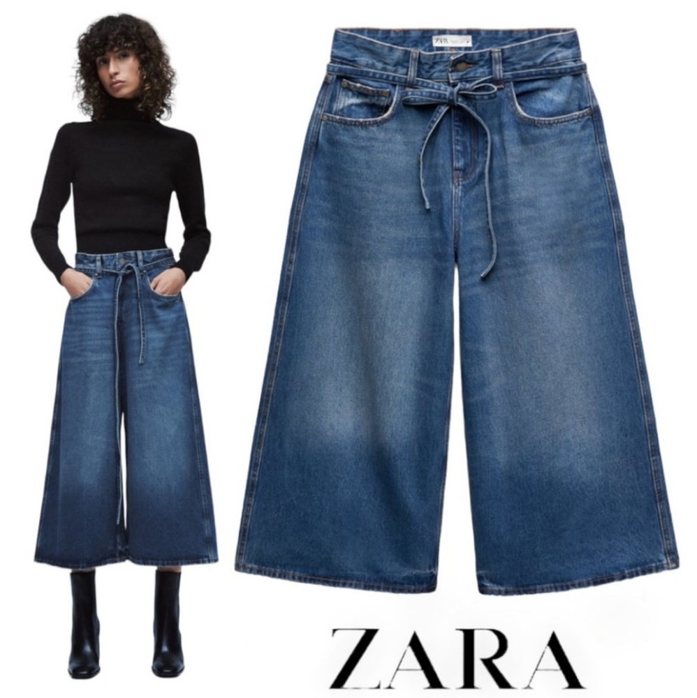 Zara wide leg culotte,